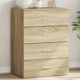 Sideboard Sonoma Oak 60x39x80 cm Engineered Wood 840529