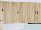 Wall Cabinet PORTO Sonoma Oak 40 x 31 x 100 cm Engineered Wood 885467