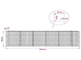 Gabion with 5 mm Wire and 10x10 cm Mesh 550x30x150 cm 3465149