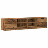TV Cabinets 2 pcs Old Wood 80x35x36.5 cm Engineered Wood 856855