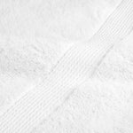 6 Piece Premium Towel Set SOLUND White 600 gsm 137553