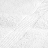 6 Piece Premium Towel Set SOLUND White 600 gsm 137553