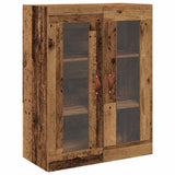 Highboard Cabinet with Shelf 2 pcs Old Wood Engineered Wood 3415617
