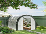 3 x 2 Walk-In Tunnel Greenhouse, with Accessories - White T3398P314770