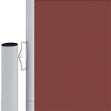 Retractable Side Awning Brown 180x600 cm 318003