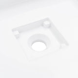 Wash Basin 50x50x12.3 cm Mineral Cast/Marble Cast White 144071