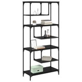 Bookcase Black oak Engineered wood 882837
