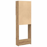 Washing Machine Cabinet Artisan Oak 64x25.5x190 cm 856650