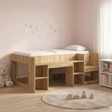 Kids'Bed Frame with Storage Artisan Oak 80 x 160 cm 3422626