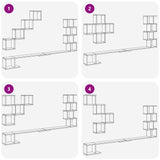 Wall-Mounted TV Shelf Old Wood 180 x 15 x 94 cm Engineered Wood 8012298