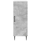 Sideboard Concrete Grey 33 x 34.5 x 89.5 cm Engineered Wood 894828