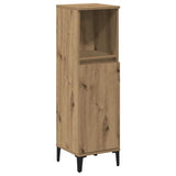 Bathroom Cabinet Artisan Oak 30x30x100 cm Engineered Wood 857112