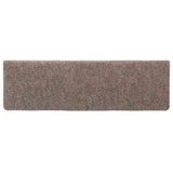 Stair Mats Self-adhesive 30 pcs 65x21x4 cm Beige Rectangular Edge 3365700