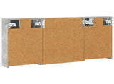 Bathroom Cabinet Set 3 pcs 100 x 10.5 x 50 cm Engineered wood 3403683