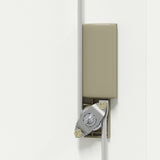 Storage Cabinet White 90 x 40 x 40 cm Steel 891633