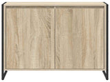 Side Cabinet Sonoma 79 x 36 x 75 cm Engineered Wood 886601