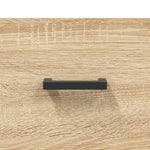 Highboard Sonoma Oak 69.5x34x180 cm Engineered Wood 3196014