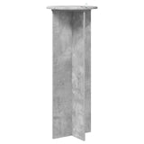 Plant Stand 2 pcs Concrete Grey 40 x 100 cm Engineered Wood 899693