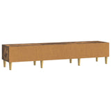 TV Cabinet 147 x 34.5 x 30 cm Smoked Oak Engineered Wood 895170