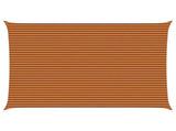 Sun Shade Sail Orange and Brown 7 x 5 m 100% Polyester Oxford 42031053