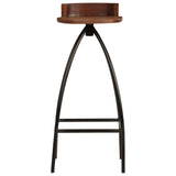 Bar Chairs 2 pcs Solid Reclaimed Wood 245264