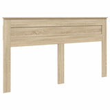 Bed Frame with Headboard Sonoma 200 x 200 cm Solid Pine Wood 3409721
