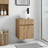 Wall-mounted Sink Vanity Artisan Oak 39 x 41 x 64.5 cm 890561