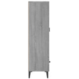 ZNTS Highboard Grey Sonoma 70x31x115 cm Engineered Wood 817475