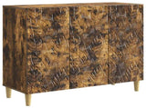 Sideboard Smoked Oak 89 x 34.5 x 80 cm Engineered Wood 895110