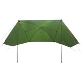 Car Tent with Roof Green 308 x 215 x 220 cm Polyester and Steel 42028547