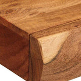 Wall Shelves 2 pcs 40x17x8 cm Solid Wood Acacia 373629