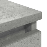 TV Cabinet Concrete Grey 100x35x54 cm Engineered Wood 861799