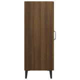 817407 Sideboard Brown Oak 34,5x34x90 cm Engineered Wood
