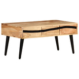 Coffee Table 88x50x42 cm Solid Acacia Wood 322676