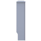 Radiator Cover 2 pcs Grey 152 x 19 x 81.5cm Engineered Wood 3403231
