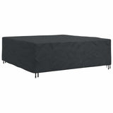 Furniture Cover Plain Black 220 x 220 x 70 cm 600D 4105788