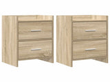 Bedside Tables 2 pcs Sonoma Oak 40 x 30 x 60 cm Engineered Wood 8010968