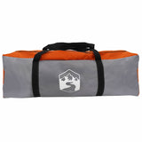 Teepee Tent 8-Person Grey and Orange 720 x 465 x 295 cm 42003998