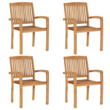 Garden Dining Set Natural Teak Solid teak wood Standard 3073201