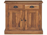 Storage Cabinet Natural 65 x 30 x 75 cm Solid Teak Wood 42017953
