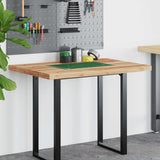 Desk Top Oil Finished 80x70x4 cm Solid Wood Acacia 3279771