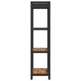 Bookshelf Smoked Oak 40 x 30 x 119 cm Engineered Wood 868361
