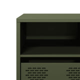 TV Cabinet Olive Green 135x39x43.5 cm Cold-rolled Steel 851332