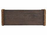 Coffee Table Natural 90 x 45 x 35 cm Solid Mahogany Wood 42011580