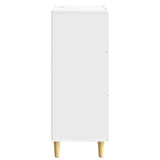 Drawer Cabinet High Gloss White 33 x 34.5 x 90 cm 895079