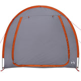 Bike Storage Tent with Roof Grey and Orange 218 x 156 x 180 cm 42001007