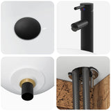 Bathroom Furniture Set 3 pcs Old Wood 33 x 34.5 x 160 cm 3406091