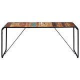 Dining Table 180x90x76 cm Solid Reclaimed Wood 247862