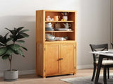 Storage Furniture Set with Storage Brown Engineered wood 3328622