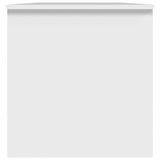 809647 Coffee Table White 102x50x52,5 cm Engineered Wood